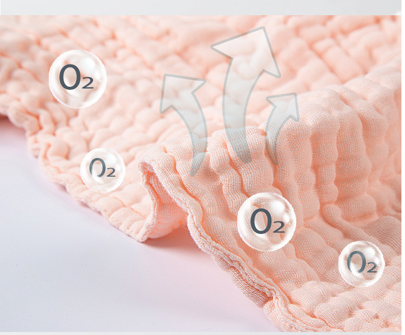 Constant Temperature Baby Crepe Gauze Fabric Keeps Warm 135GSM