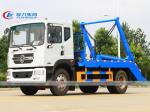 Dongfeng 190hp 4x2 8cbm rubbish removel truck garbage collector Swing Arm