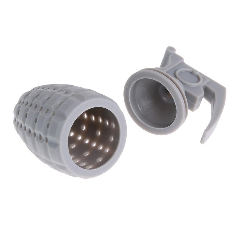 Funny Unique Customized Colour Cool Hand Grenades Shape Silicone Tea Bag Strainer Infuser Tea Ball