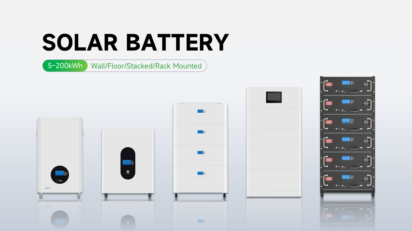 48V Solar Lithium Battery 100Ah 200Ah 300Ah 5Kwh 10Kwh Home Solar Power Battery Long Cycle Life