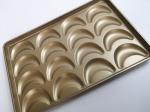 Aluminum Steel 16 Links Croissant Hot Dog Bread Mold Economical