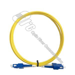 Quality 9/125um UPC polishing Fiber Optic Patch Cable Single Mode SC To SC wholesale