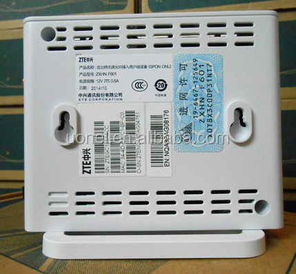 Original ZTE ZXA10 F401 EPON 1GE ONU ONT Single Lan Port