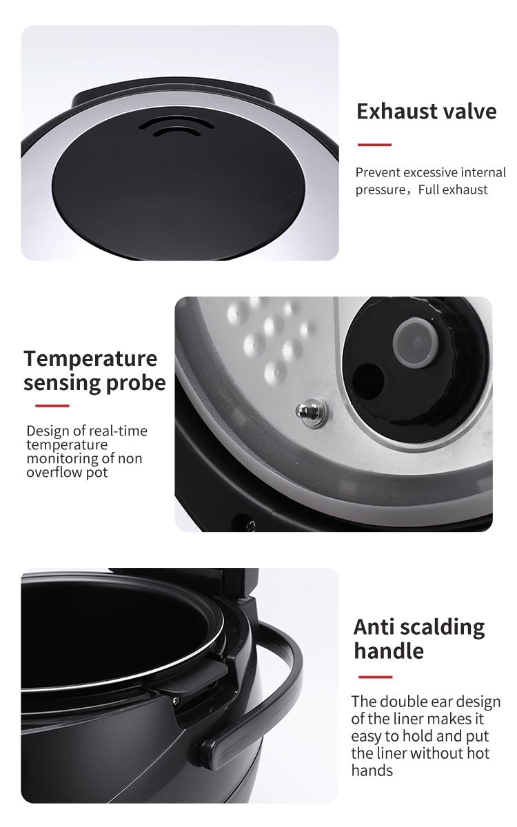 Electric Tapioca Pearl Cooker for Smart Cooking of Jelly/Pudding/Sago/Taro/Beans