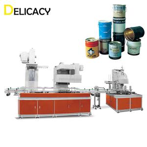 China 25KW 30CPM Tin Can Making Machine Production Line For Pail Bodies on sale