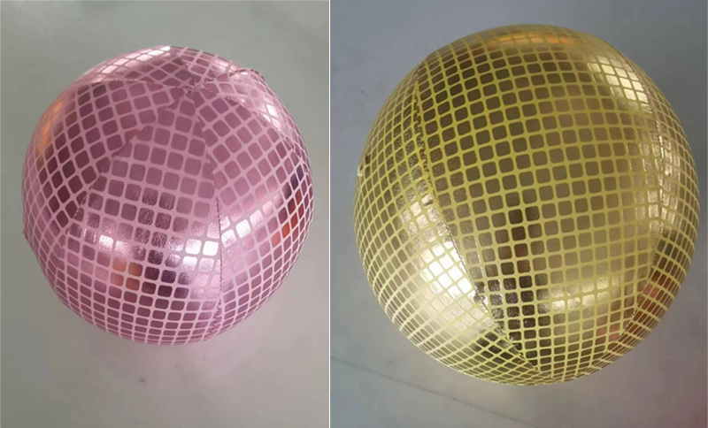 Inflatable Beach Ball Disco Theme Party Decoration for Summer Pool Toys 20'' Diameter