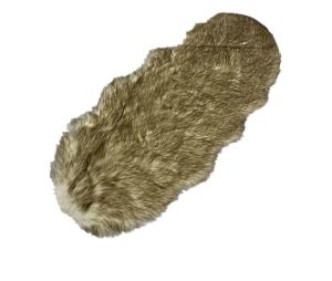 Quality Area Gripper Imitation Sheepskin Meditation Rug Artificial Fur wholesale