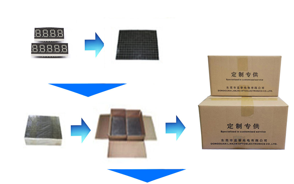 Alphanumeric 14 Segment LED Display Practical 4 Digits 16 Segment