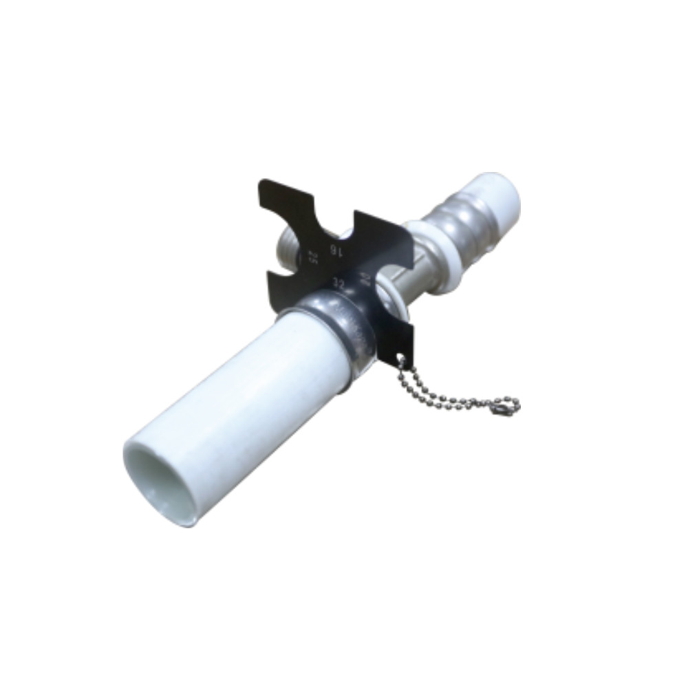 Easy Carry Black Pipe Caliper Gauge Tool 4 In 1 DL-1232-24 Measure Pipe Diameter