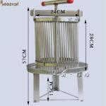 Beekeeping Equipment Stainless Steel Honey Press Machine With Honey Barrel