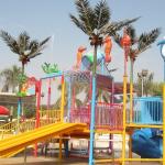 Eco Friendly Outdoor Water Play Park ISO9001 Certified Colourful Design