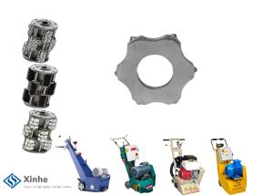 Quality 6pt Concrete Scarifier Replacement Cutters For Floor Surfacer Scarifying Scarifier Tooling Planers wholesale