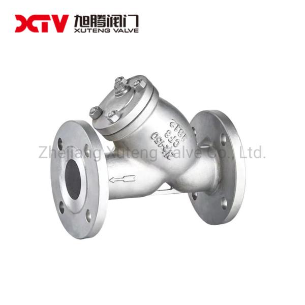 Stainless Steel Flange Y Type Strainer/Filter 150lb Industrial Valve and Durable