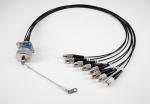 J599 MPO Military Tactical Fiber Cable Assembly 8/12 Cores Tpu Jacket