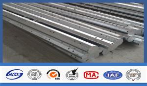 Quality Polygonal metal 35-foot-high 3mm thickness ASTM A123 hot dip galvanized power pole wholesale