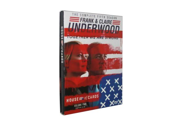 Free DHL Shipping@New Release HOT TV Series House of Cards Season 5 Boxset