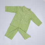 Toddler New Born Rompers Casual Organic Cotton Green Corduroy Jumpsuit For