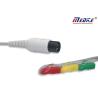 Buy cheap 3 Leadwires IEC Pinch Undetachable Comen ECG Patient Cable from wholesalers