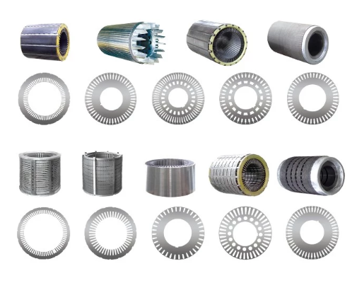 High Speed Motor Generator Stator and Rotor Laminated Iron Core with Customized Design