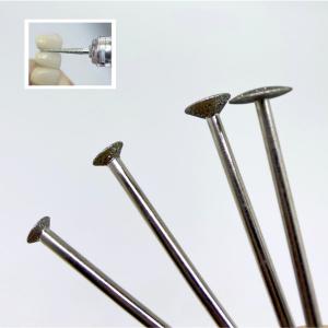 Quality No Coating Dental Diamond Burs Plain Cut Coarse / Medium / Fine Grit wholesale