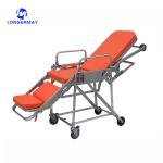 Stainless Steel Medical Chair Adjustable Manual Hospital Patient Transport