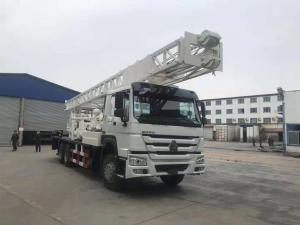 Quality 400m 6x4 371HP Euro 2 Truck Mounted Drill Rig With Sinotruk Chassis wholesale