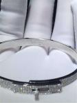 full diamonds of kelly bracelet 18kt gold with white gold or yellow gold