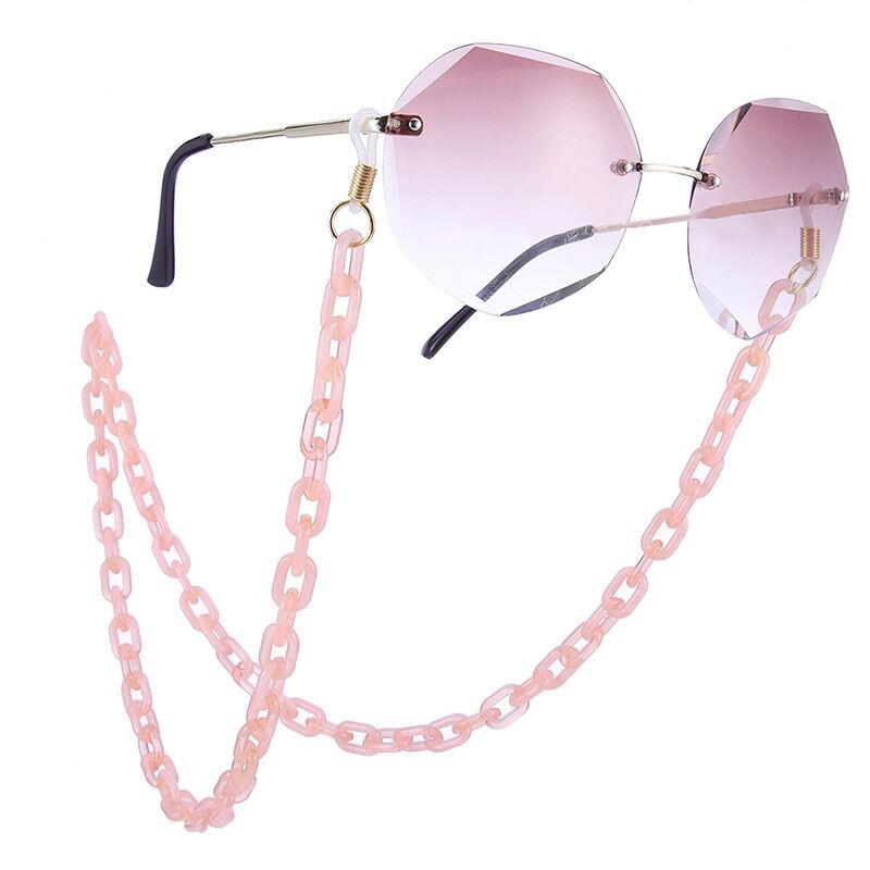 Acrylic Masking Chains Adult Face Maskss Chain Necklace Lanyard Face Masking Holder Strap