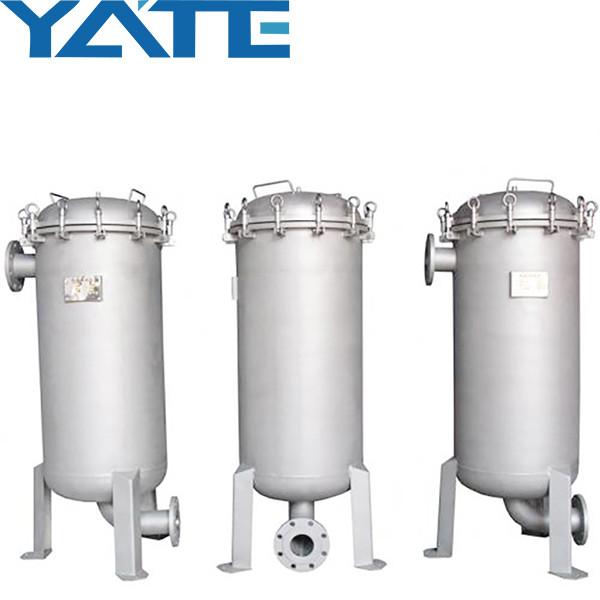 SS 304 / 316 Industrial High Flow Cartridge Stainless Steel Water Bag Filter