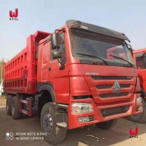 Quality 10 Wheel Dump Truck HW76 Howo Tipper Truck 30 Ton Tri Axle Dumper Truck wholesale