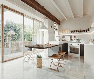Quality Ready Made Custom Furniture Small Wood Color Modular Oak Kitchen Cabinet Set wholesale