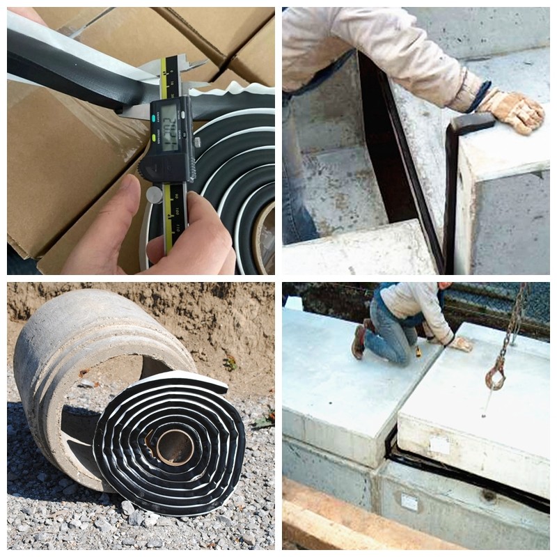 Outdoor HVAC Butyl Mastic Tape High Temperature Resistance