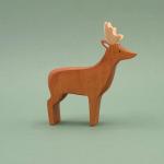 Fadeless Imaginative Wooden Bunny Rabbit Toy Montessori Wooden Animals
