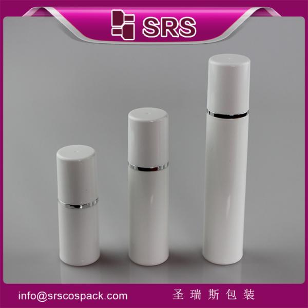 SRS PACKAGING high quality and good price airless bottle ,15ml 30ml 50ml luxury