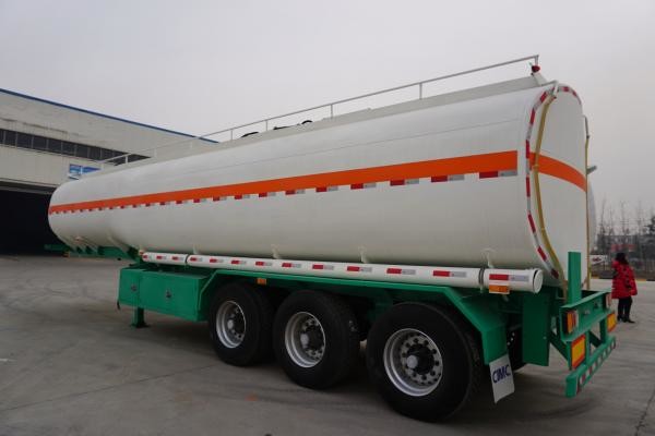 hot sale 3 axles oil tanker trailer for fuel haulage tanker semi trailer for sale