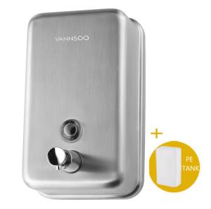 Quality Heavy Duty 1200ml Stainless Steel Soap Dispense Commercial Bathroom Accessories wholesale