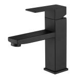 Stainless Steel Single Hole Basin Mixer In Chrome Gold Matte Black