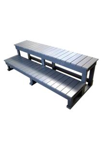 Quality Wide Bathtub Step Ladder Spacious Portable Spa Steps UV - Resistantence wholesale