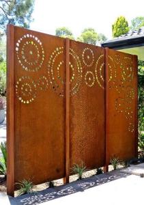 Quality Aesthetics Aluminum Sheet Fence Screen Privacy Powder Coated wholesale