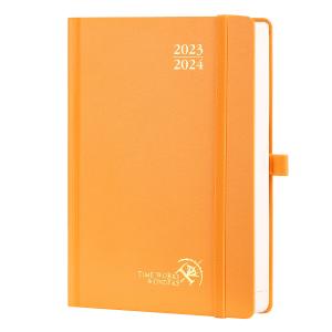 Quality July 2023 June 2024 Hardcover Academic Daily Planner A5 80GSM FSC Certified Paper wholesale