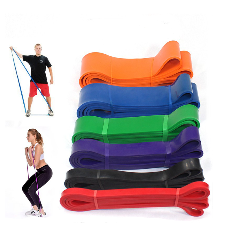 208CM Heavy Resistance Band And Tube Loop Band Exercises Power Training