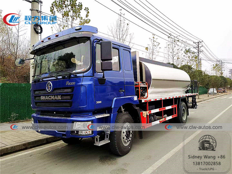 Shacman 4x2 10000 Liters Bitumen Spreader Truck