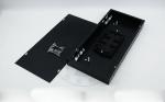 XYFiber 24Port Rack Mount Fiber Optic Terminal Box , Fiber Patch Panel 1U 19