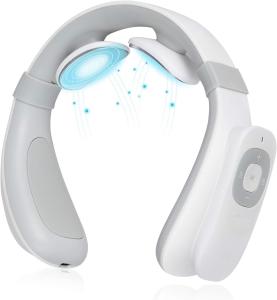 Quality TENS EMS Relax Electric Wireless Neck Massager 1200mAh USB Charging wholesale