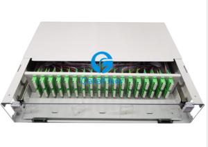 Quality 36 Port 144F 19&quot; Rack Mount 2U Fiber Optic Patch Panel wholesale