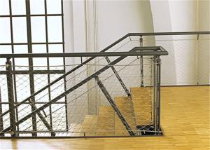 Quality Anti Corrosive 304 Stainless Steel ferrule rope mesh Stair Netting Child SafetyProtection wholesale