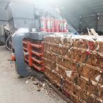 Hydraulic Cardboard Baler Press Machine For Compress Packaging
