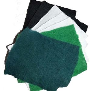 Quality White/Black/ Green Nonwoven Geotextile The Best for Agriculture Slope Protection wholesale