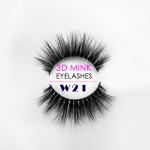 Cruelty Free 25MM Mink Lashes Natural Black Color DHL / UPS Shipping