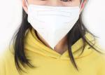 White Anti - Dust Foldable Meltblown Children 3D Face Mask